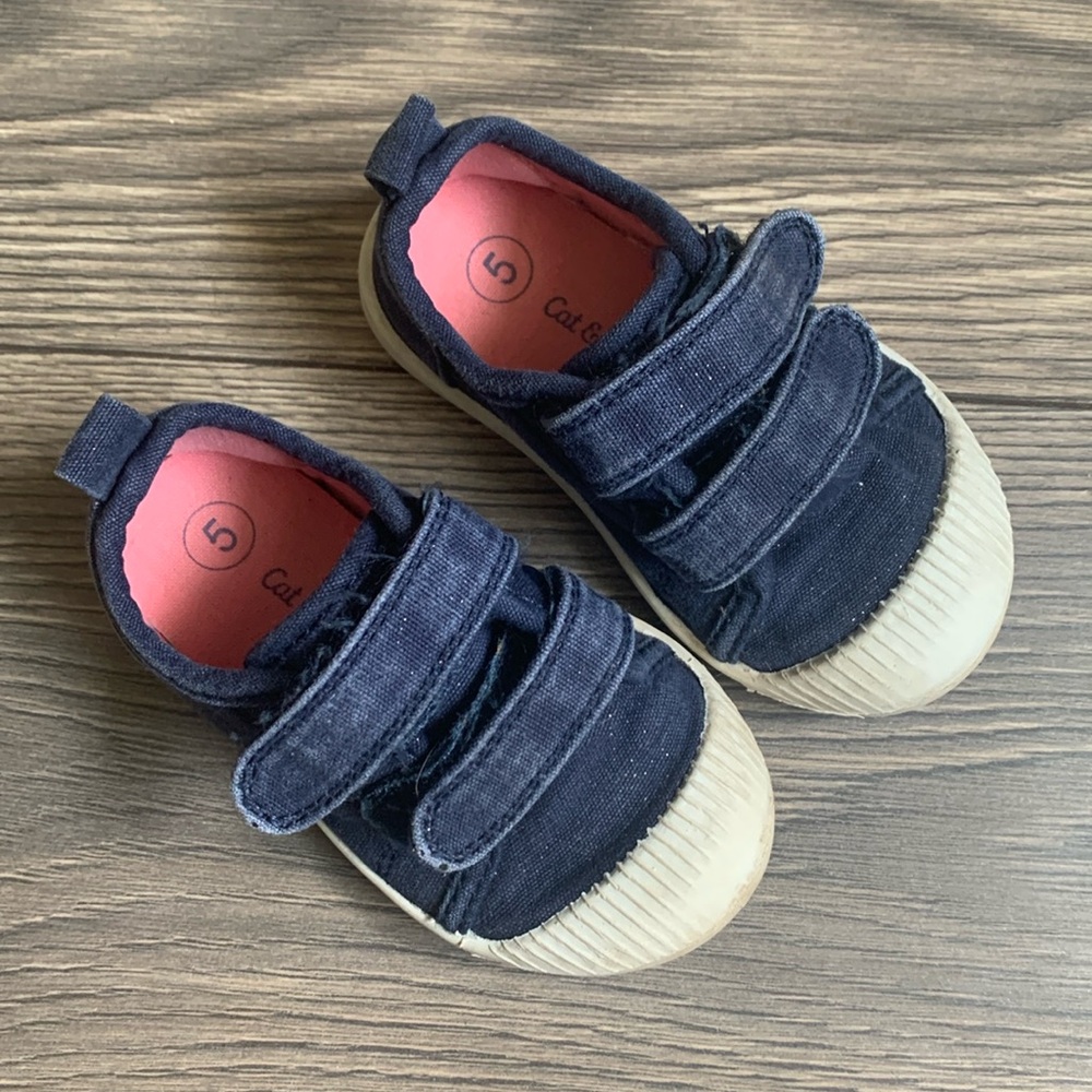 Denim Shoes With Silver Sparkles